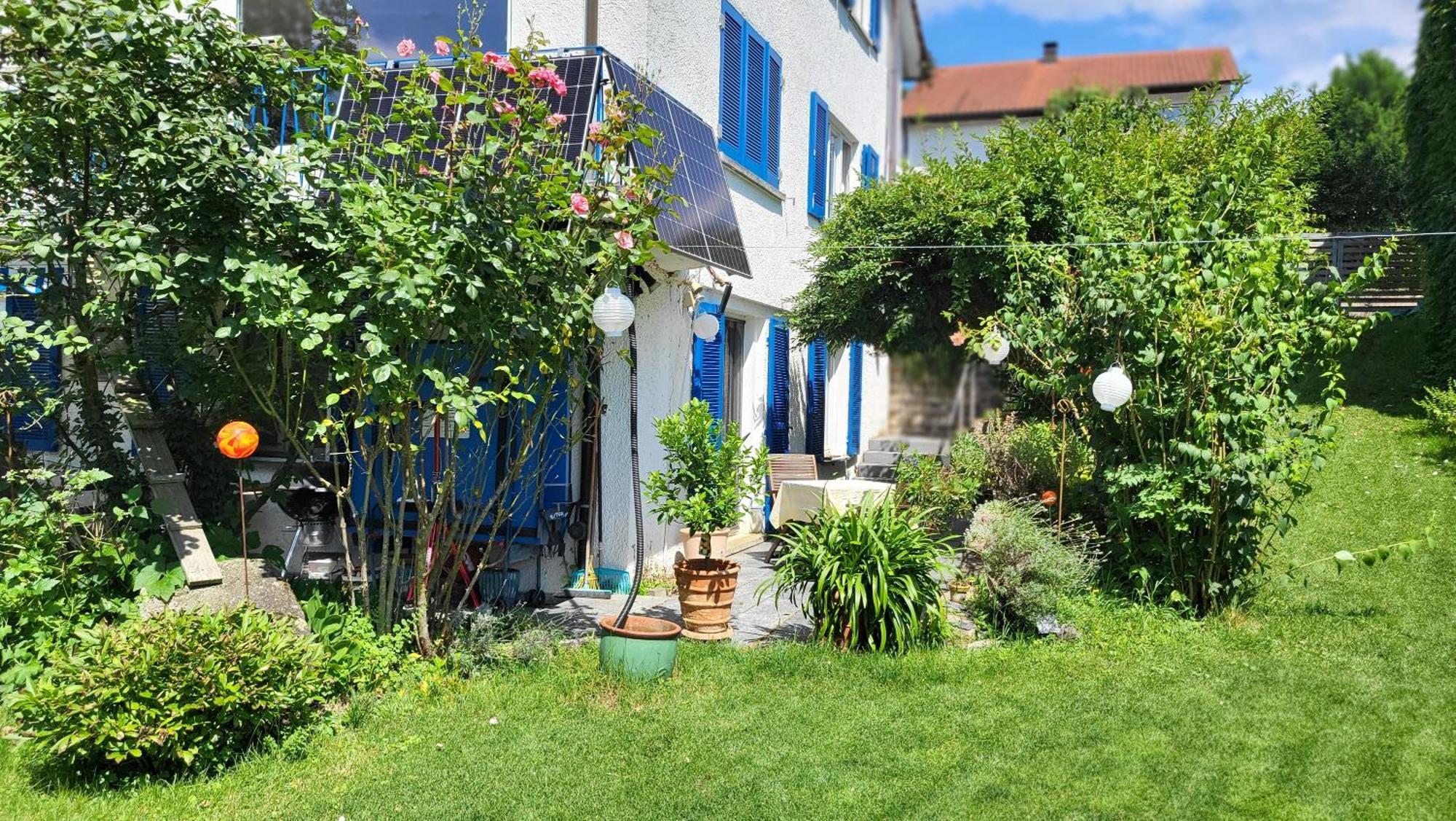 Ferienwohnung Am Bruchwald Bietigheim-Bissingen Esterno foto